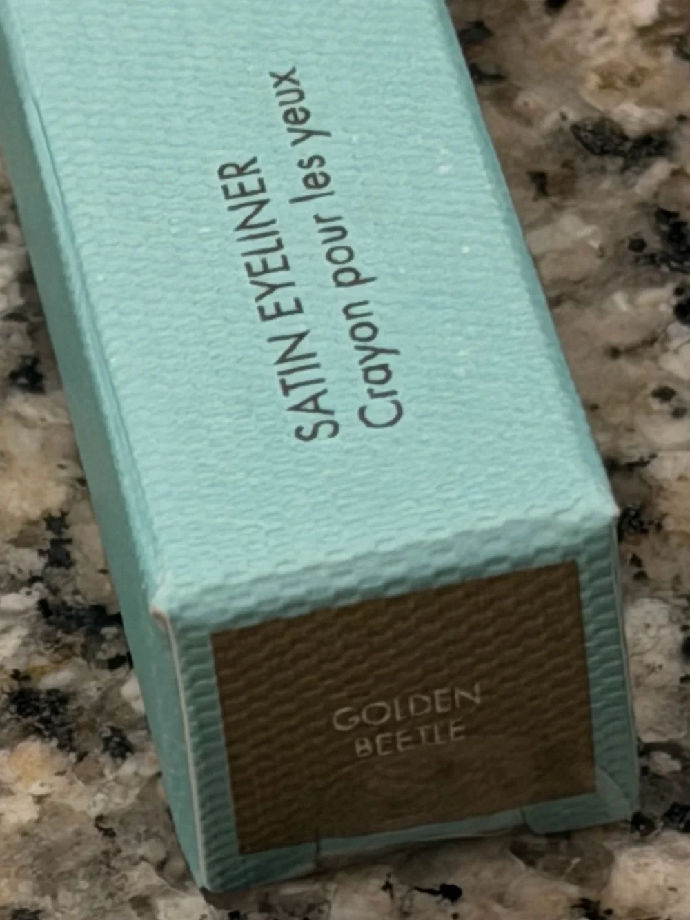 NWT. Sweed Satin Eyeliner, Golden Beetle